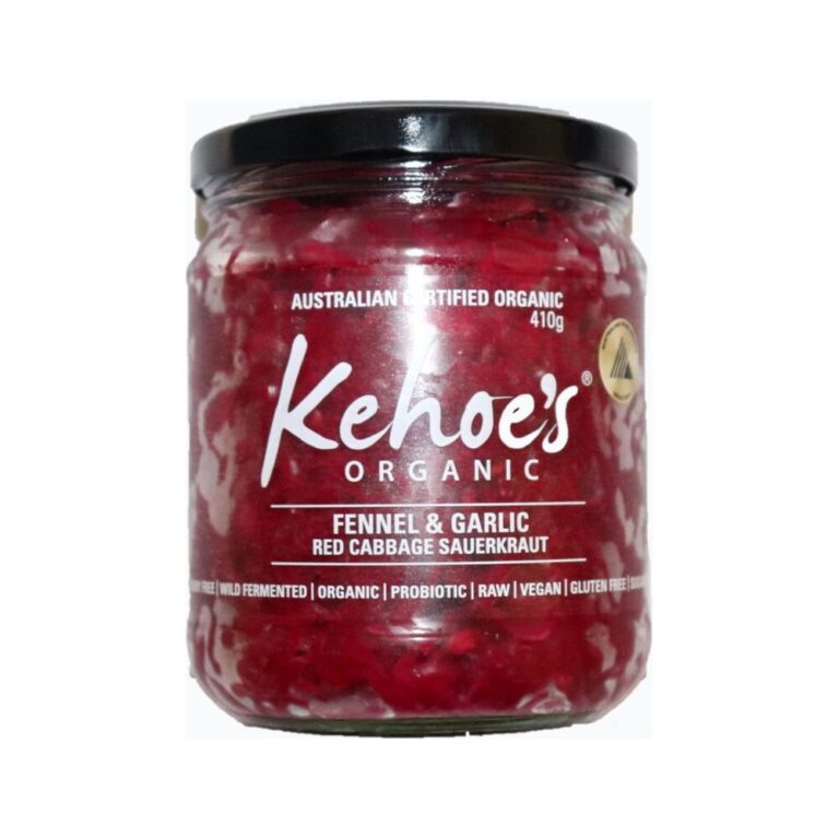 Kehoe's Kitchen - Organic Sauerkraut Fennel & Garlic 410g