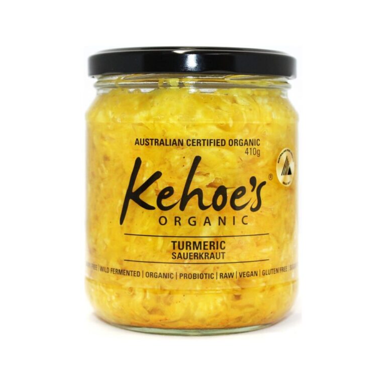 Kehoe's Kitchen - Organic Sauerkraut Turmeric 410g