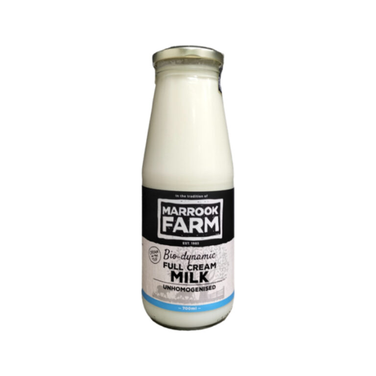 Marrook Farm - Organic Milk Unhomogenised 700ml