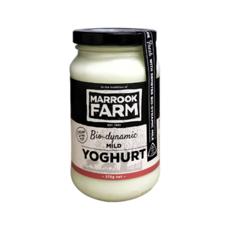 Marrook Farm - Organic Yoghurt Mild Natural - 375g