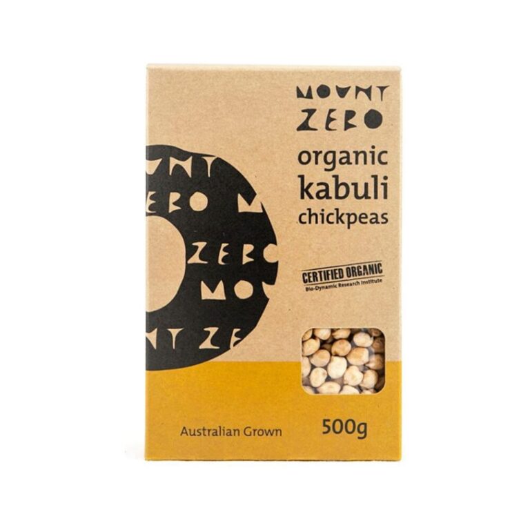 Mount Zero - Organic Chick Peas 500g