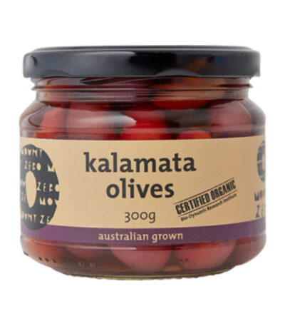 Mount Zero - Organic Olives Kalamata 300g