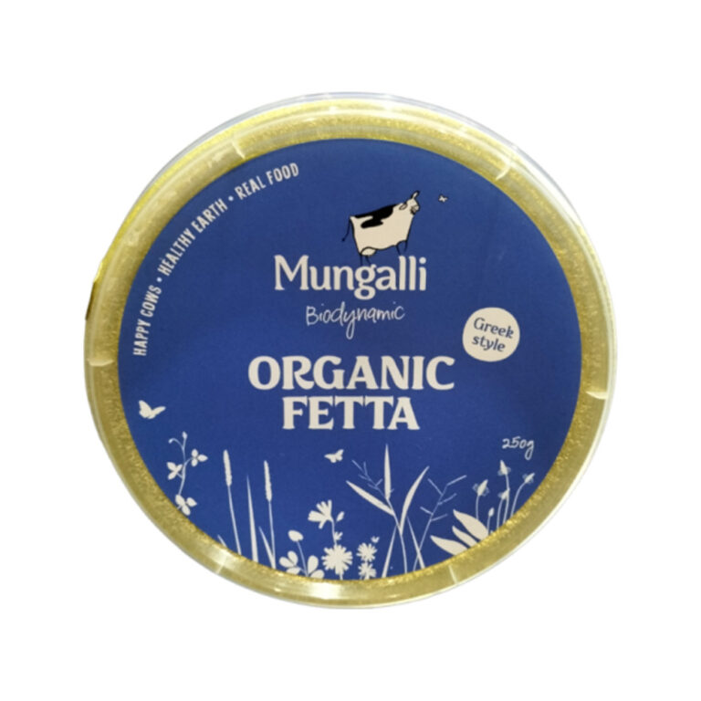 Mungalli Creek - Organic Fetta (in brine) 250g