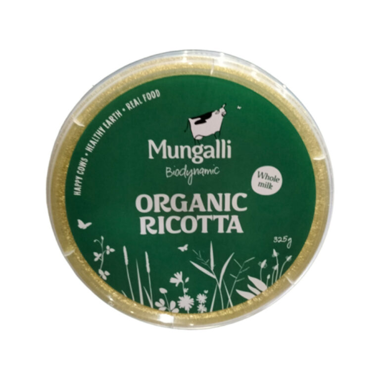 Mungalli Creek - Organic Ricotta 325g