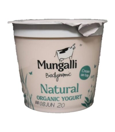 Mungalli Creek - Organic Yoghurt Natural - 160g