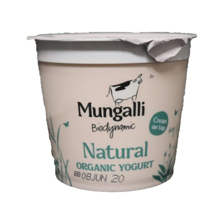 Mungalli Creek - Organic Yoghurt Natural - 160g
