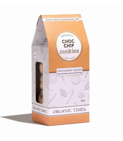 Organic Times - Organic Cookies Choc Chip 150g