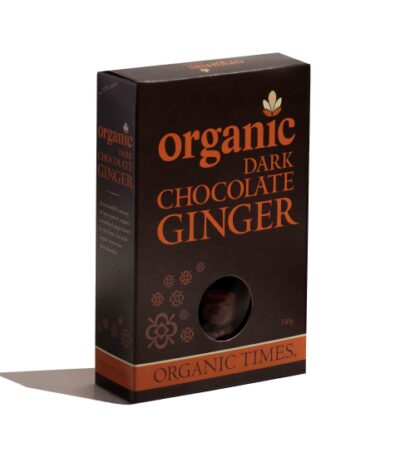 Organic Times - Organic Ginger Dark Chocolate 150g