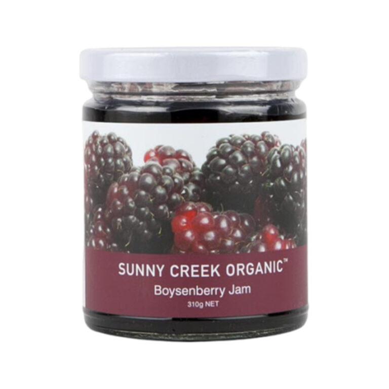 Sunny Creek - Organic Jam Boysenberry 310g