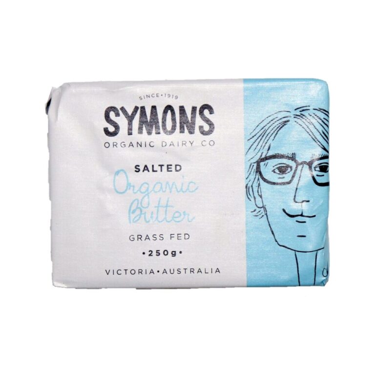 Symons Organic Dairy Co - Organic Butter Salted 250g