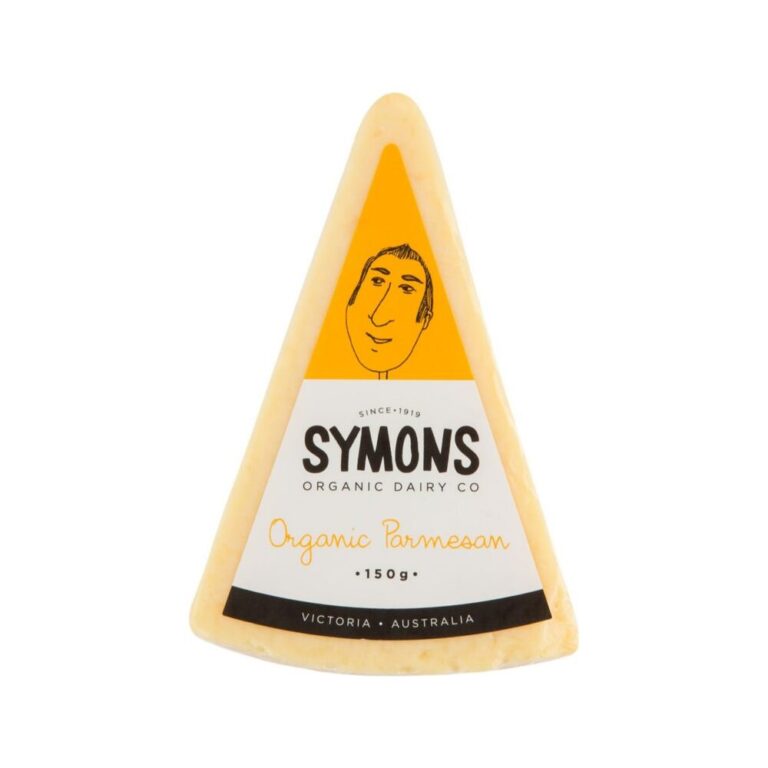 Symons Organic Dairy Co - Organic Cheese Parmesan Wedge 150g