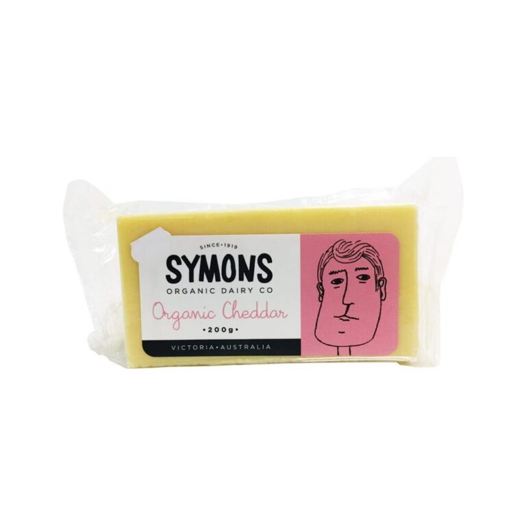 Symons Organic - Organic Cheese Cheddar - 200g