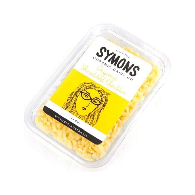 Symons Organic - Organic Cheese Cheddar Shredded 140g