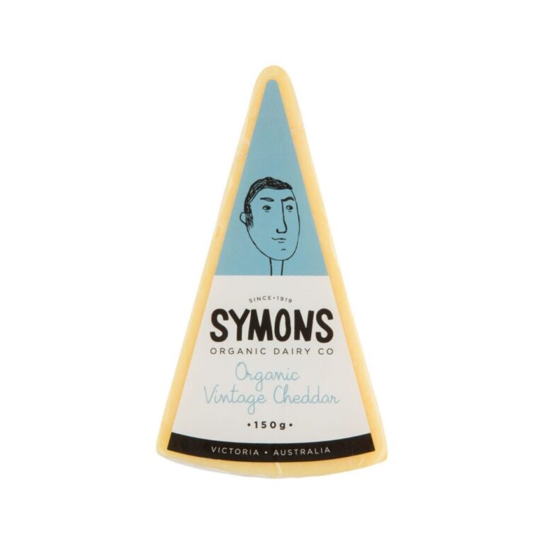 Symons Organic - Organic Cheese Cheddar Vintage Wedge 150g