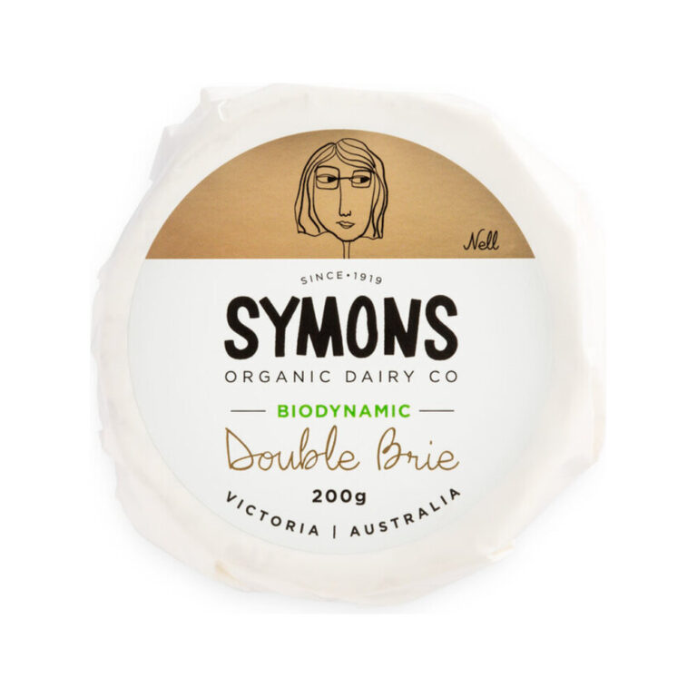 Symons Organic - Organic Cheese Double Brie 200g