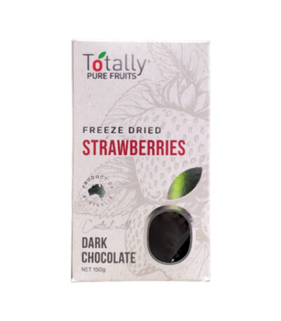 Totally Pure Fruits - Organic Snap Strawberries & Dark Choc 150g