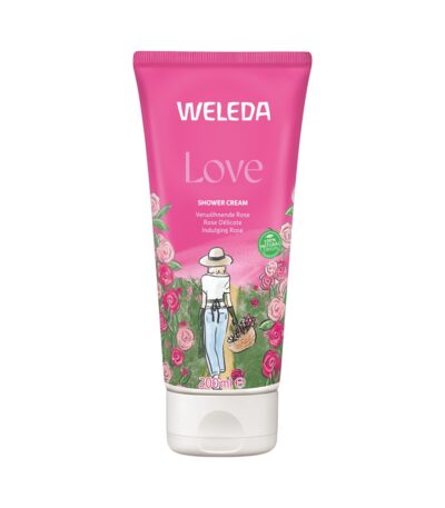 Weleda Shower Gel Love (Rose + Jasmine + Ylang Ylang) 200ml