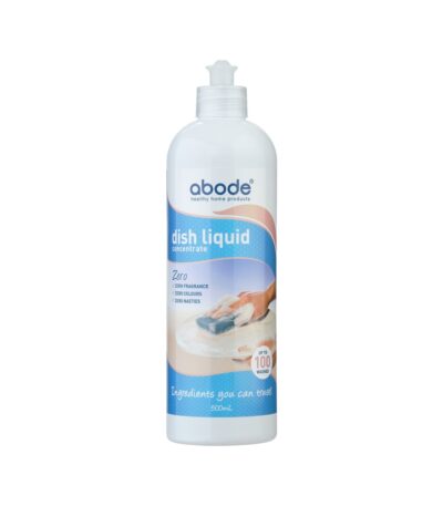 Abode Dish Liquid Concentrate Zero 500ml