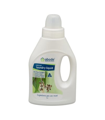 Abode Laundry Liquid (Front & Top Loader) Blue Mallee Eucalyptus 1L
