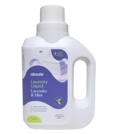 Abode Laundry Liquid (Front & Top Loader) Lavender & Mint 1L