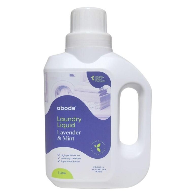 Abode Laundry Liquid (Front & Top Loader) Lavender & Mint 1L