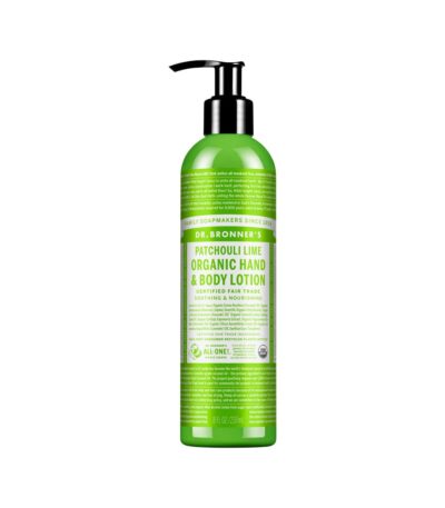 Dr. Bronners Organic Hand & Body Lotion Patchouli Lime 237ml