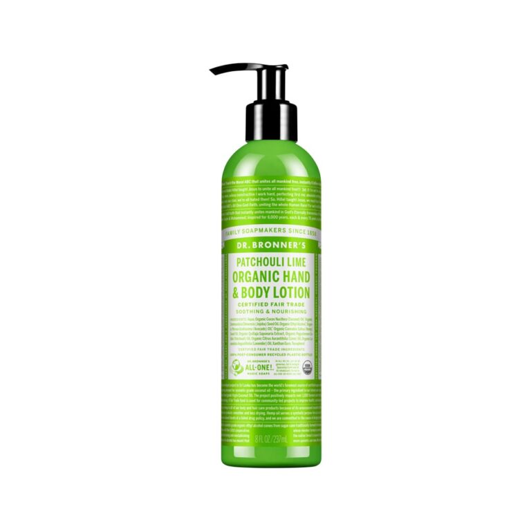 Dr. Bronners Organic Hand & Body Lotion Patchouli Lime 237ml
