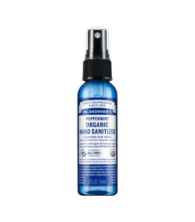 Dr. Bronners Organic Hand Sanitizer Peppermint 59ml