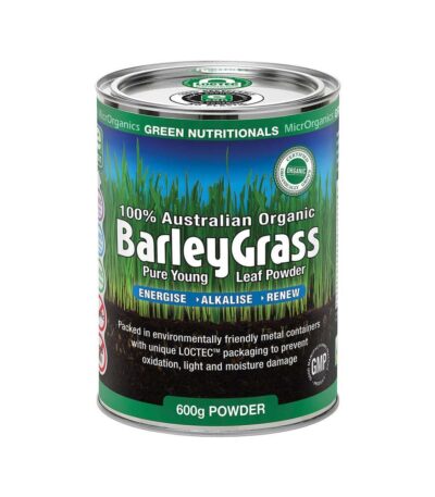 Green Nutritionals Organic Australian BarleyGrass Powder 600g