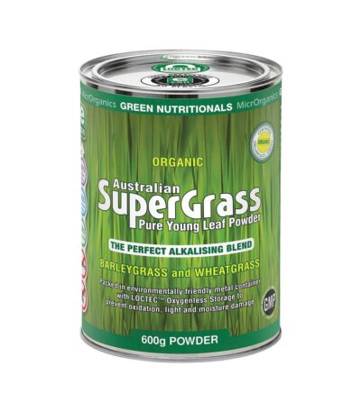 Green Nutritionals Organic Australian SuperGrass Powder 600g