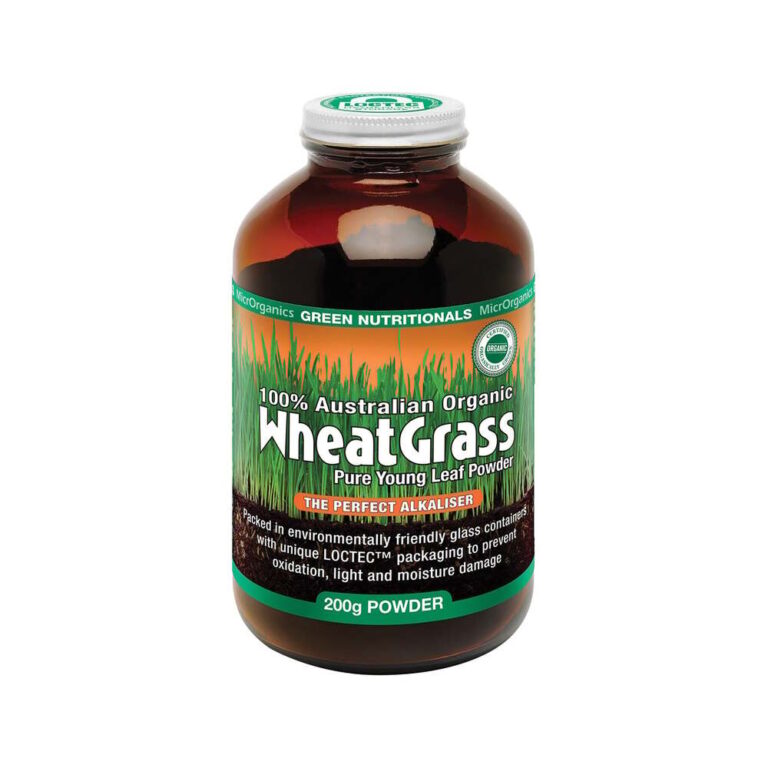 Green Nutritionals Organic Australian WheatGrass Powder 200g