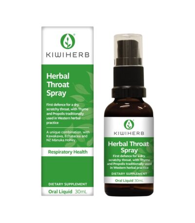 Kiwiherb Herbal Throat Spray 30ml