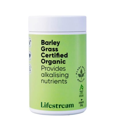 Lifestream Barley Grass Certified Organic Powder 250g