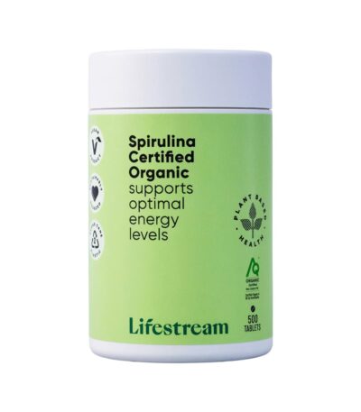 Lifestream Spirulina Certified Organic 500t