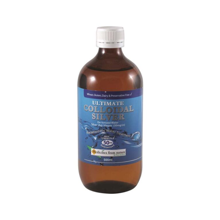 Medicines From Nature Ultimate Colloidal Silver 50ppm 500ml