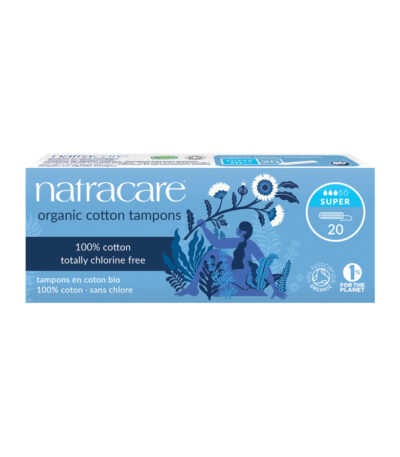 Natracare Organic Cotton Tampons Super x 20 Pack