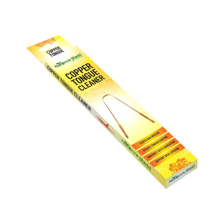 Natures Shield Copper Tongue Scraper