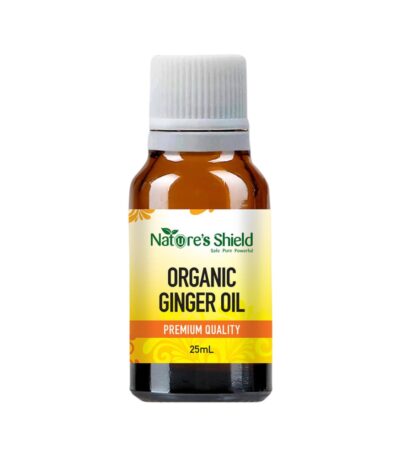 Natures Shield Organic Essential Oil Ginger 25ml