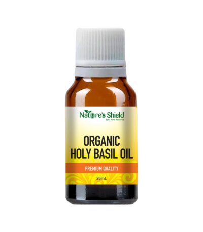 Natures Shield Organic Essential Oil Holy Basil 25ml