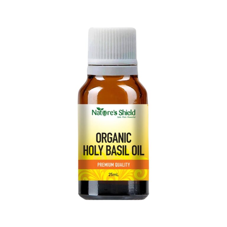 Natures Shield Organic Essential Oil Holy Basil 25ml