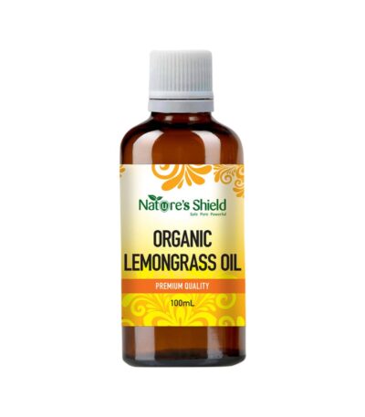 Natures Shield Organic Essential Oil Lemongrass 100ml