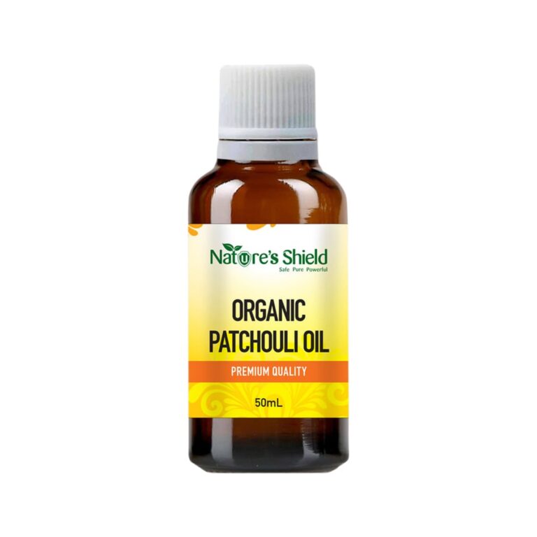 Natures Shield Organic Essential Oil Patchouli 50ml