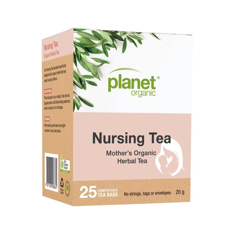 Planet Organic Mothers Organic Herbal Tea Nursing Tea x 25 Tea Bags