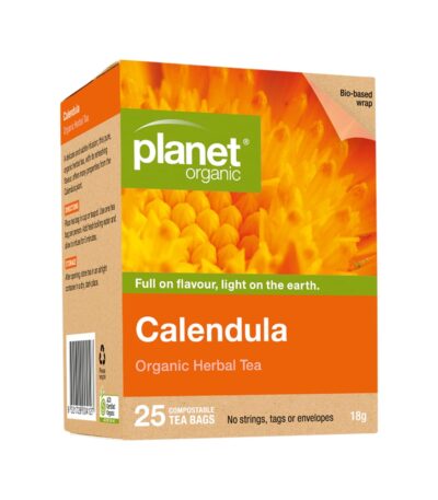 Planet Organic Organic Herbal Tea Calendula x 25 Tea Bags