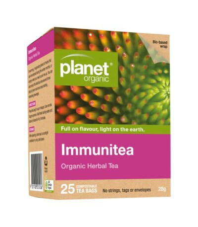 Planet Organic Organic Herbal Tea Immunitea x 25 Tea Bags