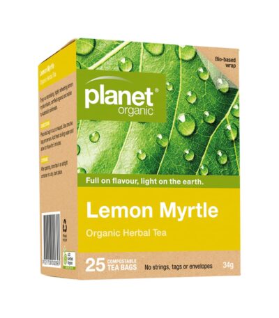 Planet Organic Organic Herbal Tea Lemon Myrtle x 25 Tea Bags