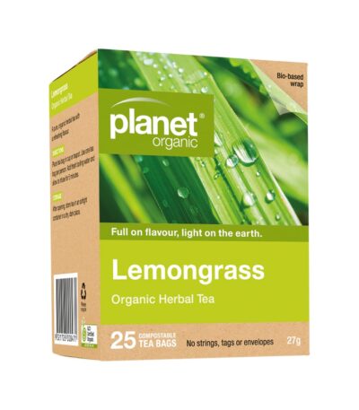 Planet Organic Organic Herbal Tea Lemongrass x 25 Tea Bags