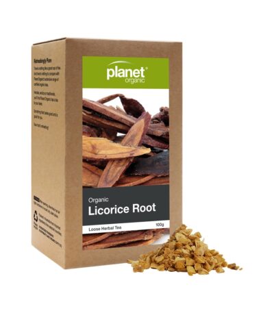 Planet Organic Organic Herbal Tea Licorice Root Loose Leaf 100g