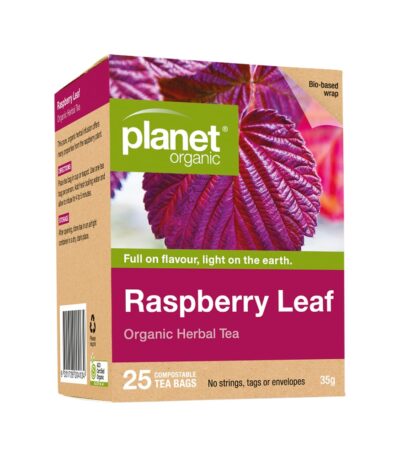 Planet Organic Organic Herbal Tea Raspberry Leaf x 25 Tea Bags