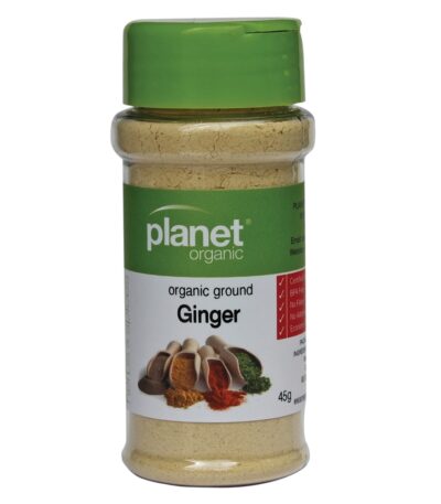 Planet Organic Organic Shaker Ground Ginger 45g